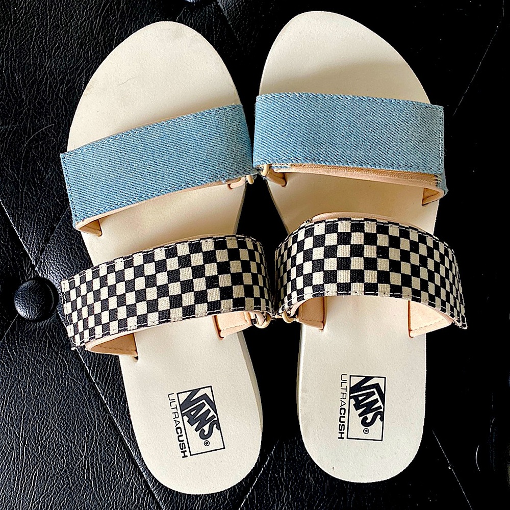 Vans Mix Match Platform Slide Sandals